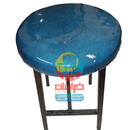 چهارپایه کف چرمی