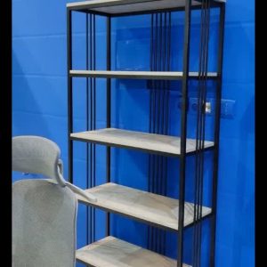 شلف و  کتابخانه فلزی چوبی